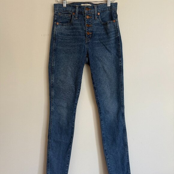Madewell High Rise Women Jeans - Blue - Picture 8 of 9
